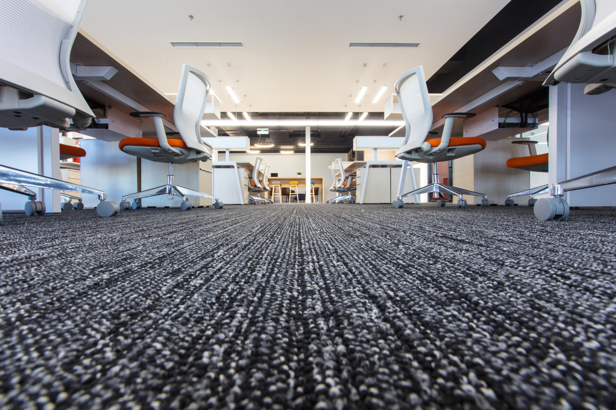 Professional commercial carpet cleaning service